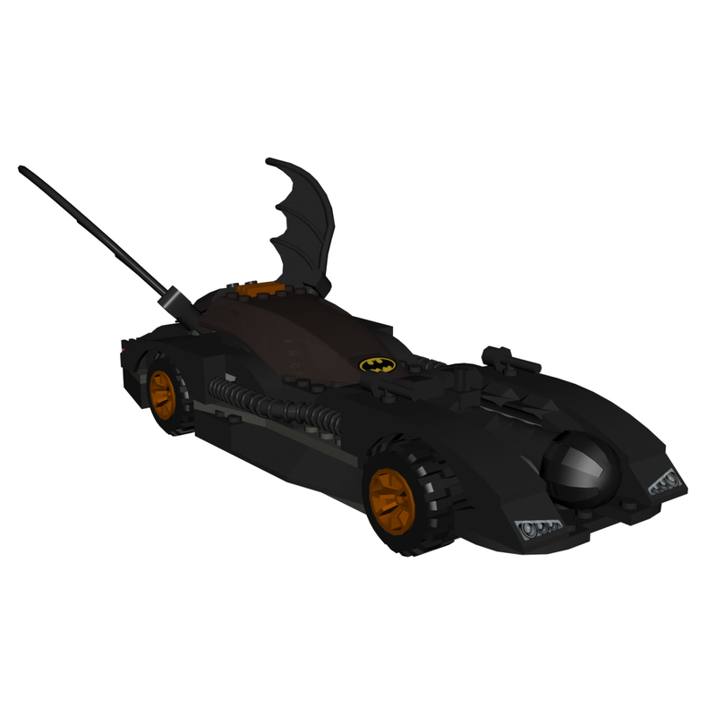 Illustration for article titled Lego Batmobile, A Muscle Car For Gotham's Mean Streets